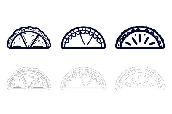 Doodle Style Rainbow for Modern Design
