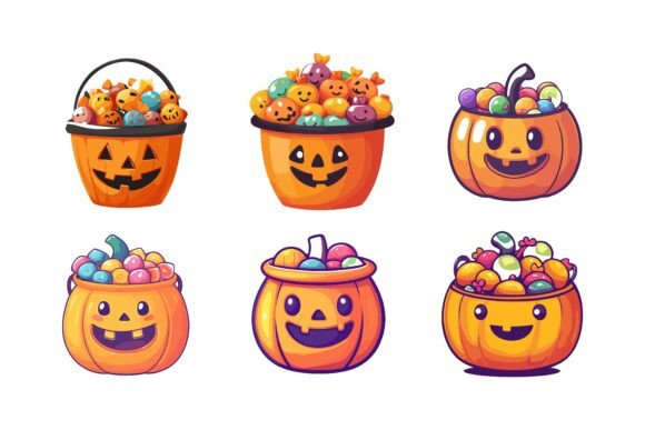 Pumpkin Icon Set: AI EPS Illustrations for Every Project