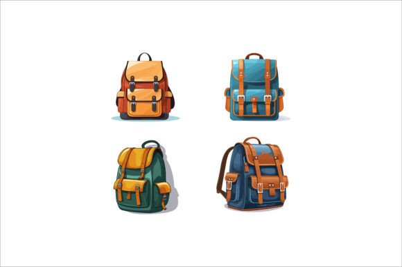 School Bag Vector Illustrations: The Complete Guide to Using Colorful Backpack Graphics in Education, Design & Beyond
