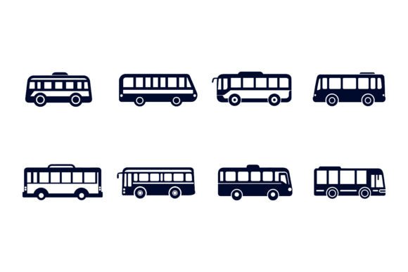Set of Big Bus: Evaluating the AI EPS Illustration Collection for Your Next Project