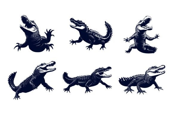 The Crocodile in Digital Design: Unlocking a Versatile AI EPS Illustration Collection