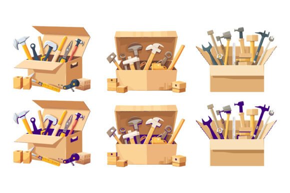 Tools Inside Wooden Toolbox: A Strategic Resource for Creators and Professionals